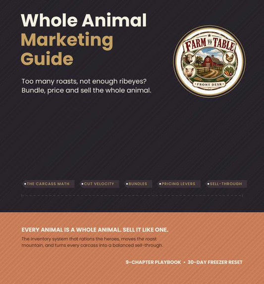 Whole Animal Marketing Guide cover